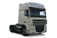 Car Hire Billericay - 44 Tonne Sleeper Truck - Truck hire Billericay